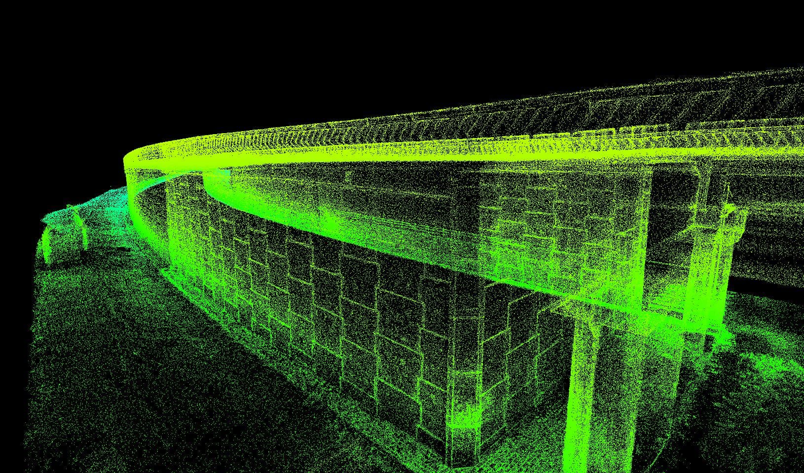 Rendered 3D Colorized Point Cloud